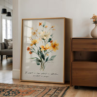 Honey Blooms With Sacred Promise