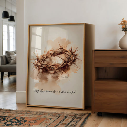 Sacred Words Upon Wooden Altar