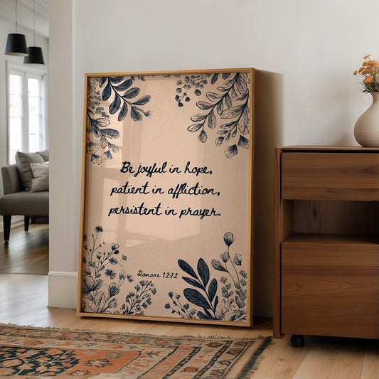 Sacred Words Among Botanical Borders