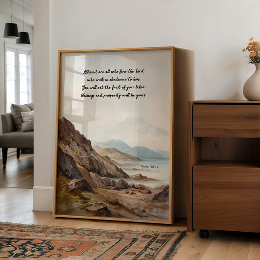 Sacred Words On Rugged Shores