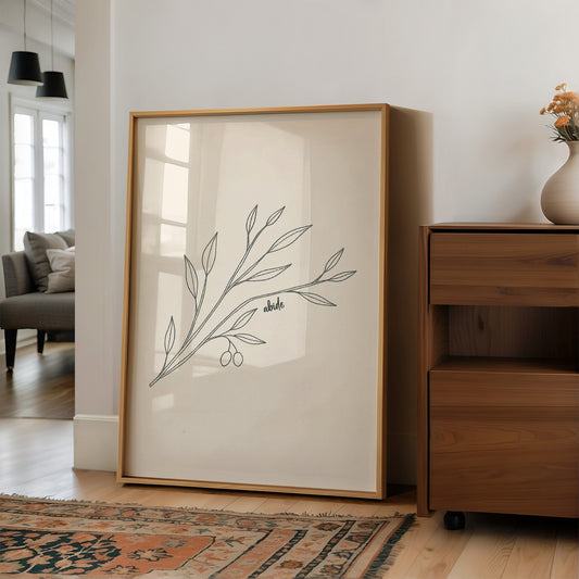 Olive Branch Sketches Quiet Promise