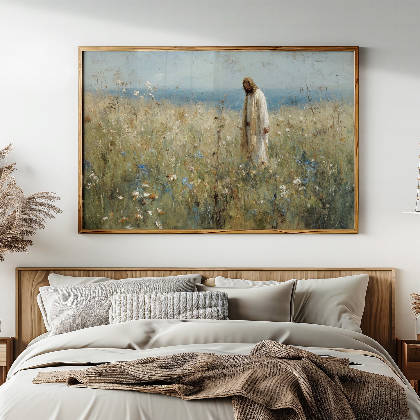 Serenity Walks Among Wildflowers