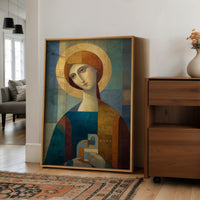 Sacred Geometry Meets Cubist Devotion