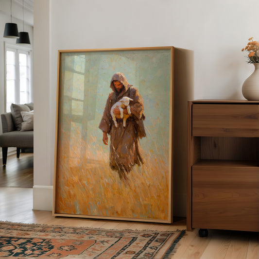 Gentle Guardian in Golden Fields