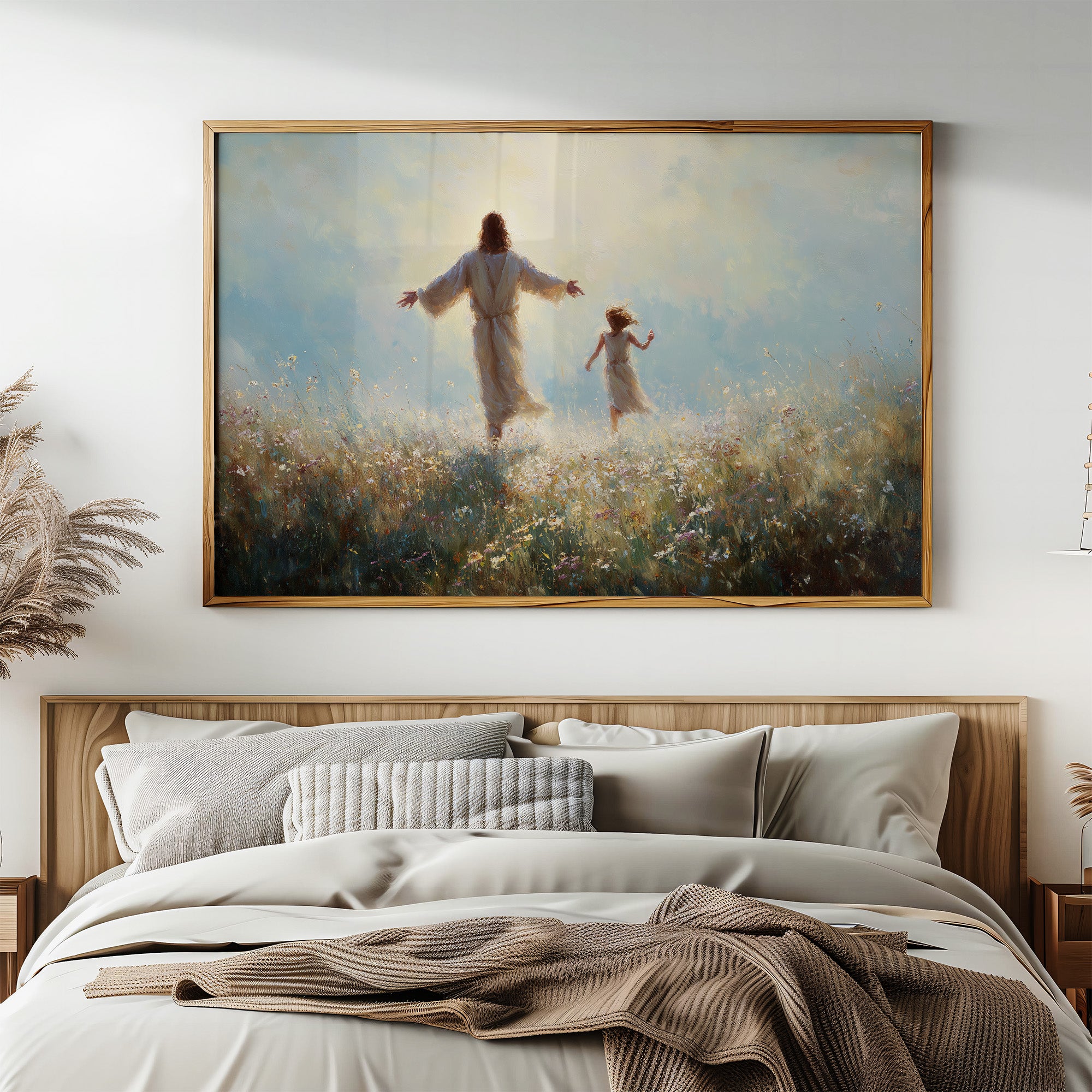 Ethereal Journey Through Wildflower Fields