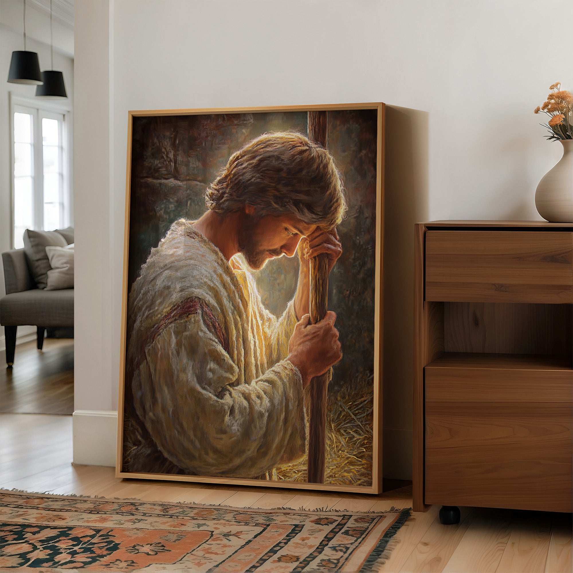 Divine Light Illuminates Silent Contemplation