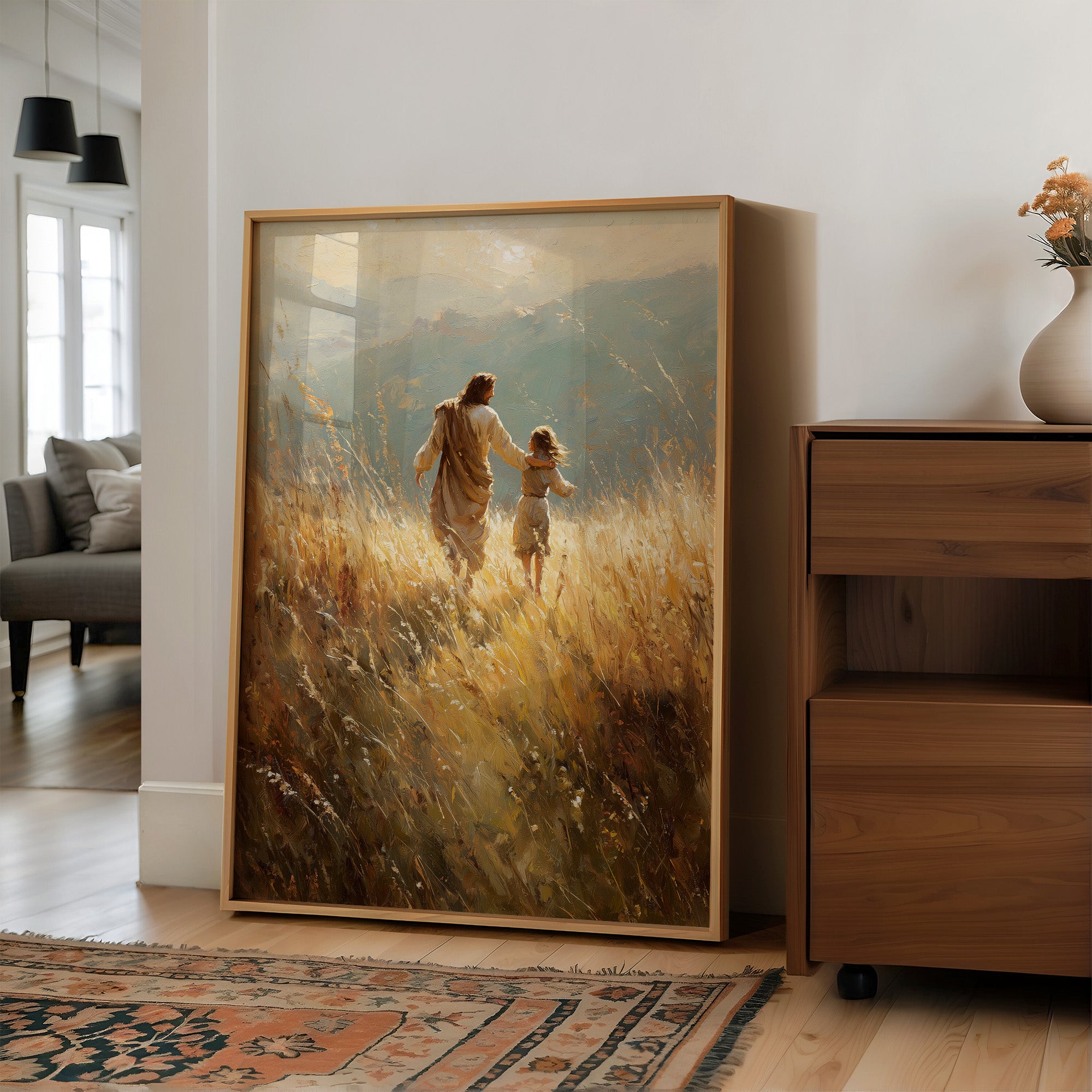 Gentle Journey Through Golden Fields