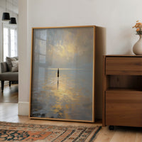 Solitude Walks Upon Golden Waters