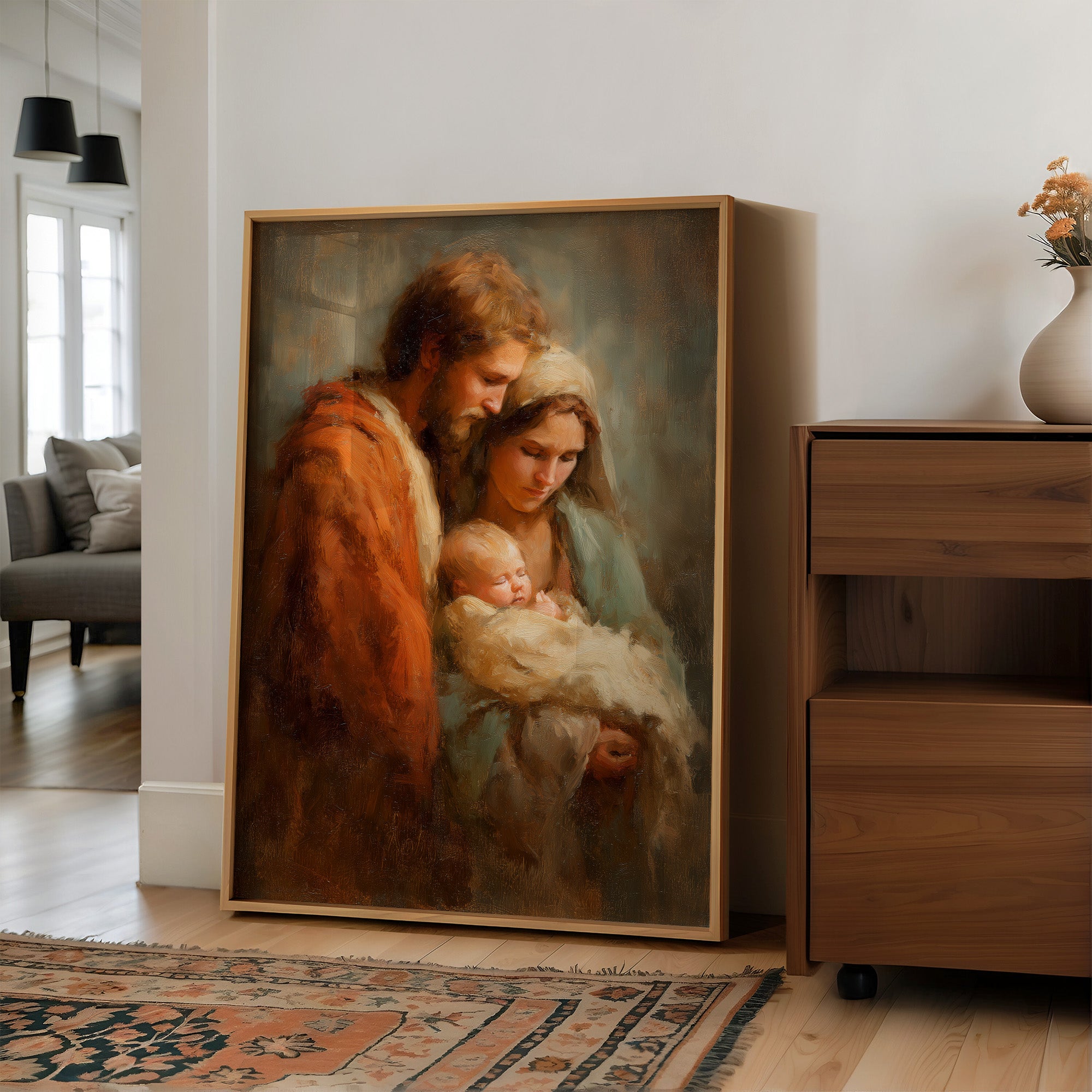 Tender Moments in Amber Light