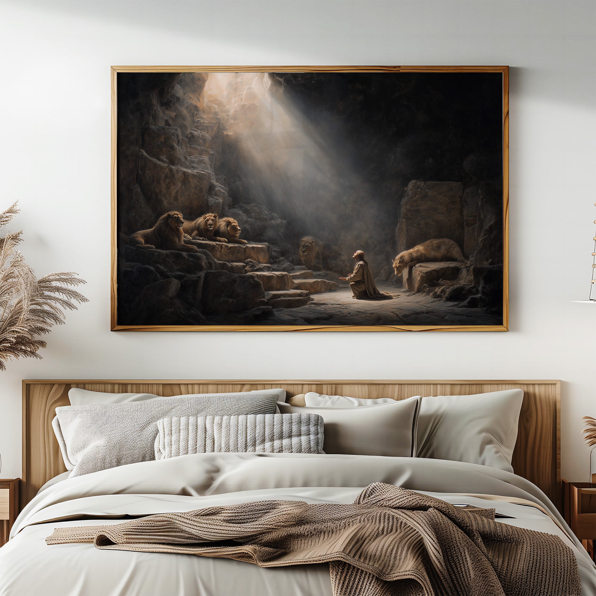 Divine Light Illuminates The Lions' Den