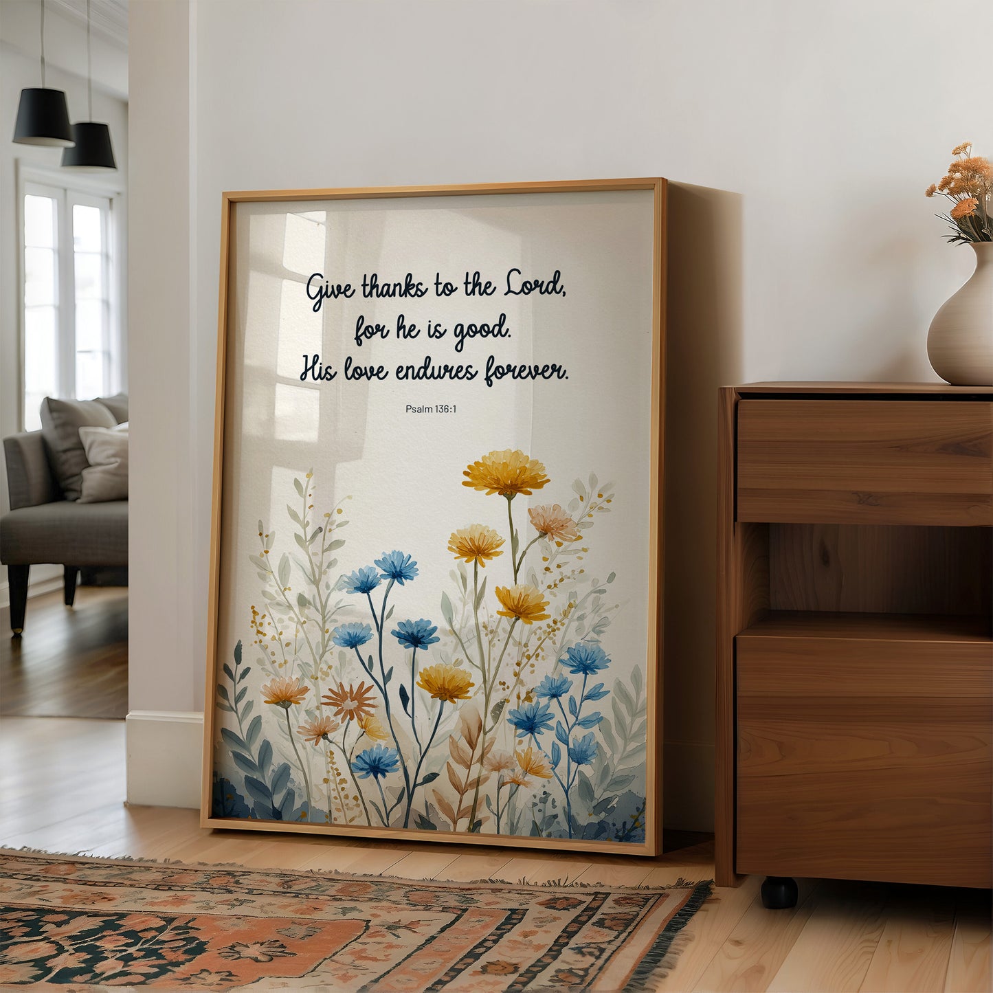 Eternal Gratitude Blooms in Watercolor Grace
