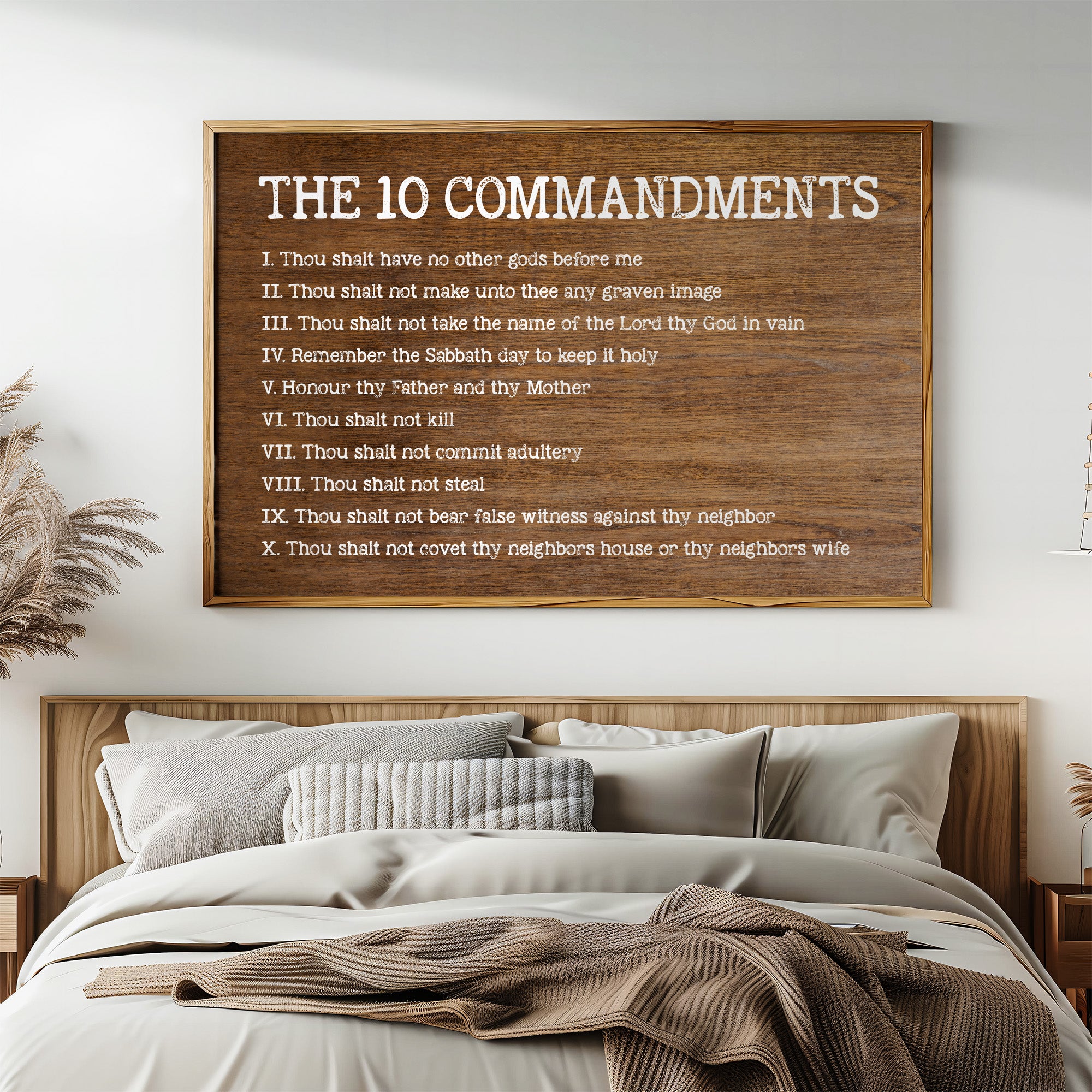 Ancient Wisdom On Wooden Canvas