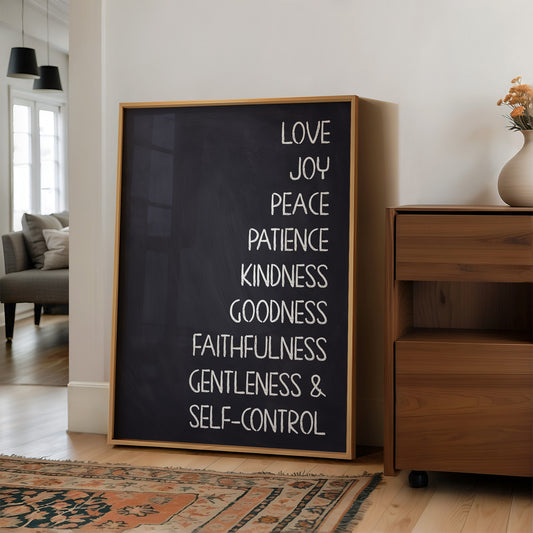 Virtues Etched in Chalk Wisdom