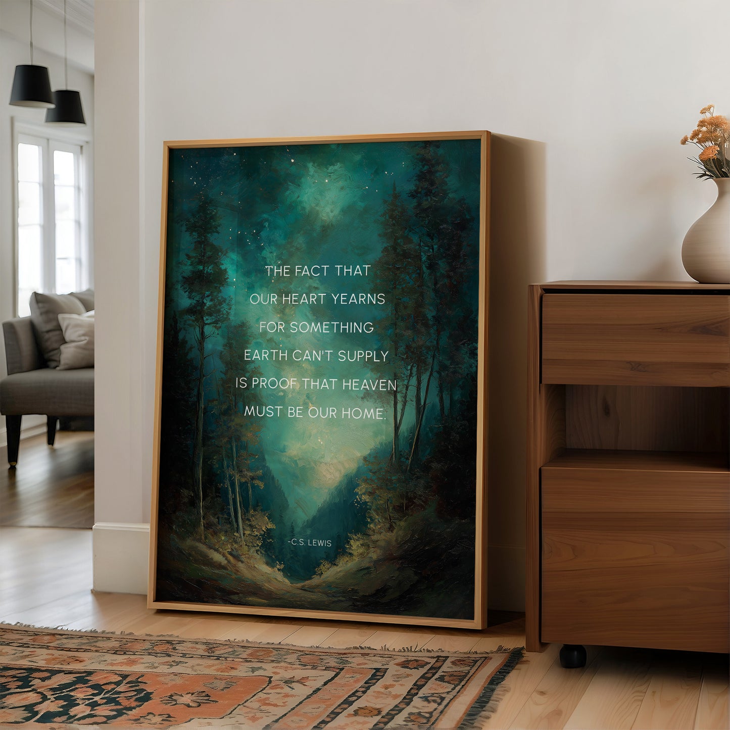 Emerald Whispers of Eternal Longing