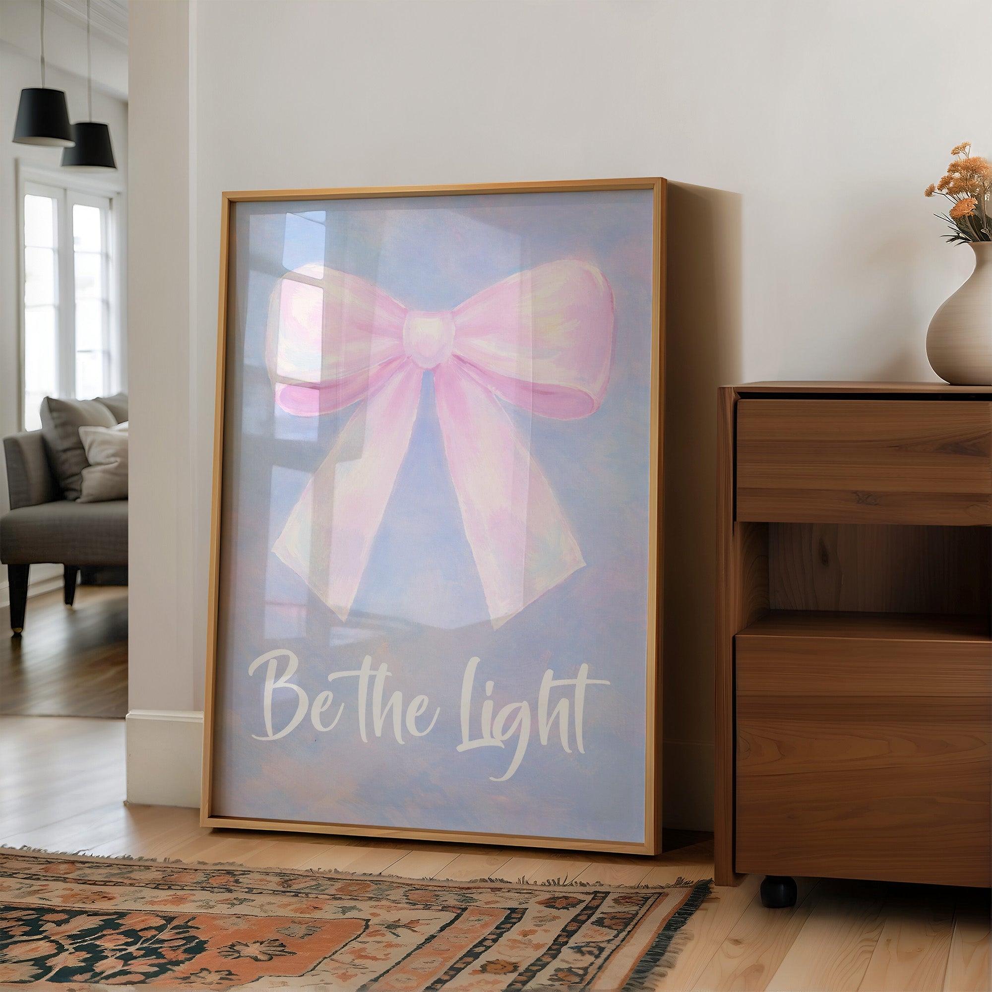 Pastel Ribbons Illuminate Gentle Wisdom