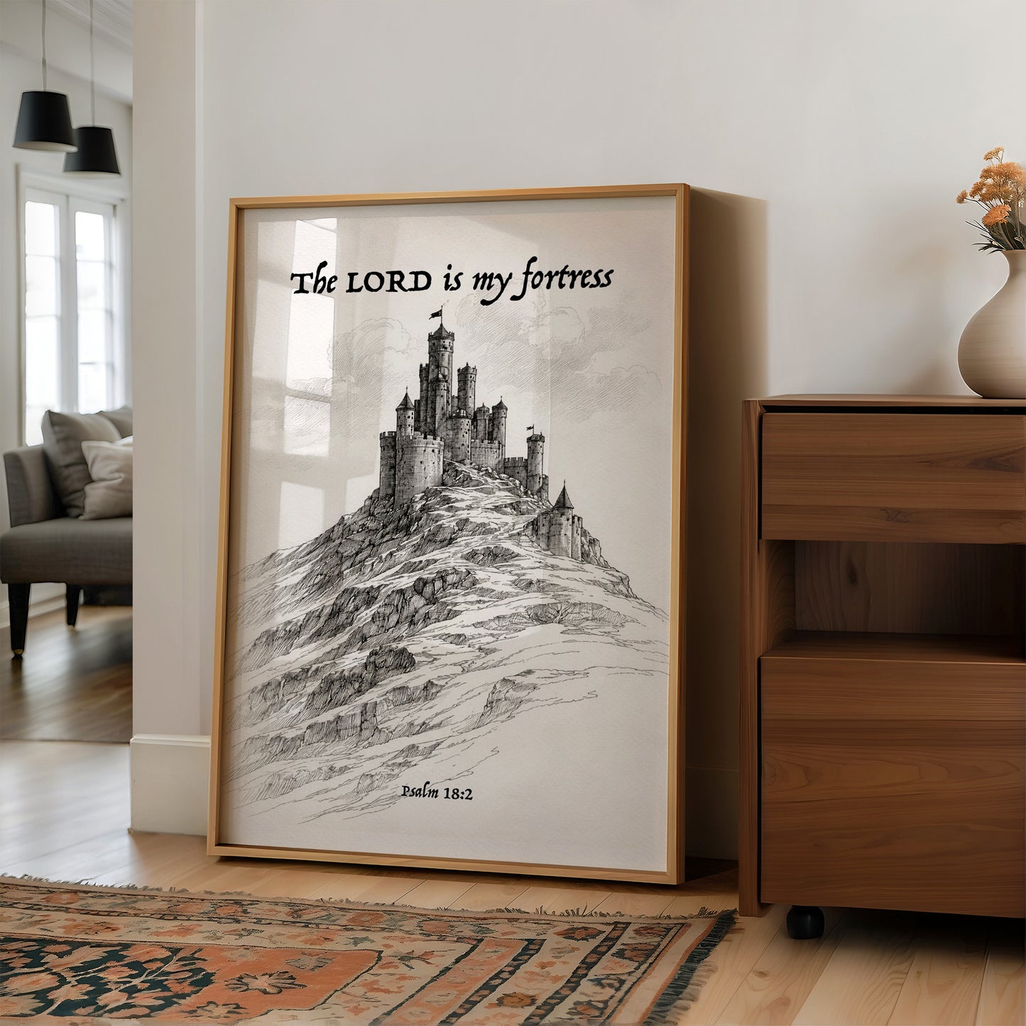Spiritual Stronghold Stands Upon Sacred Heights