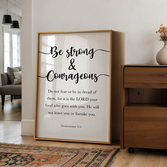 Faith's Embrace in Elegant Typography