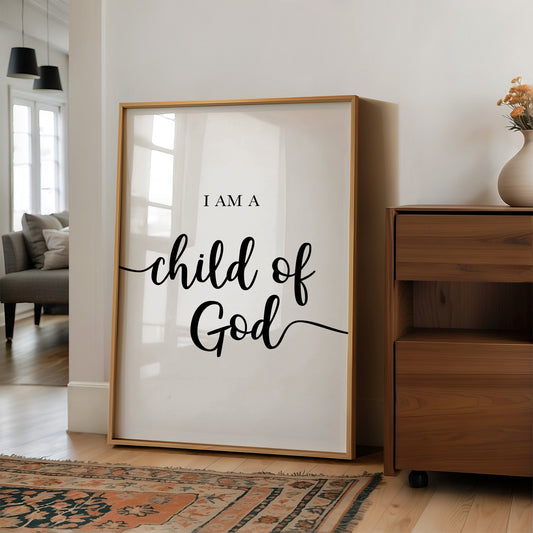 Divine Identity Embraced in Typography