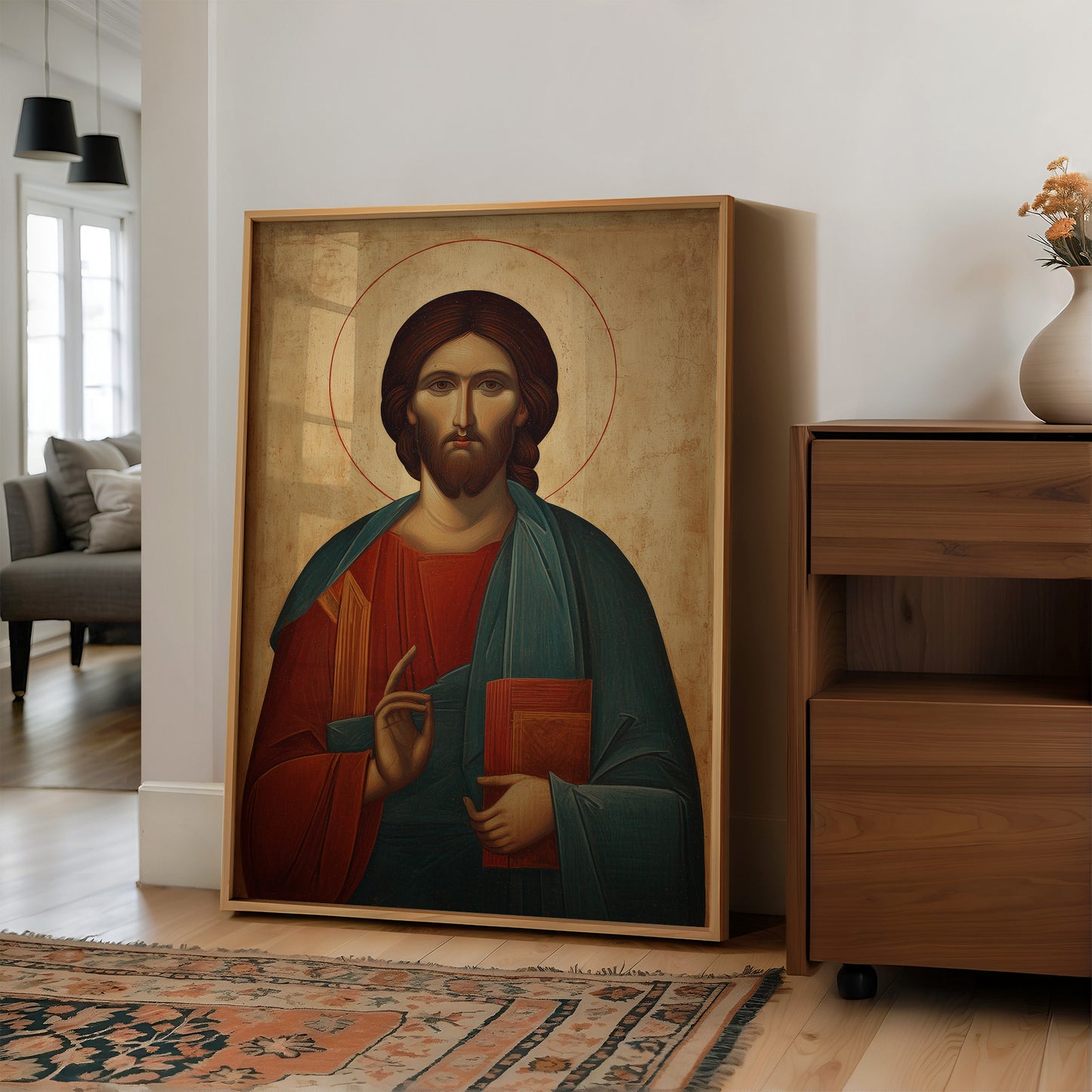Byzantine Reverence Captured in Pigment