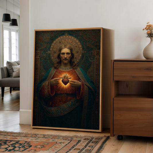 Radiant Heart Illuminates Byzantine Devotion