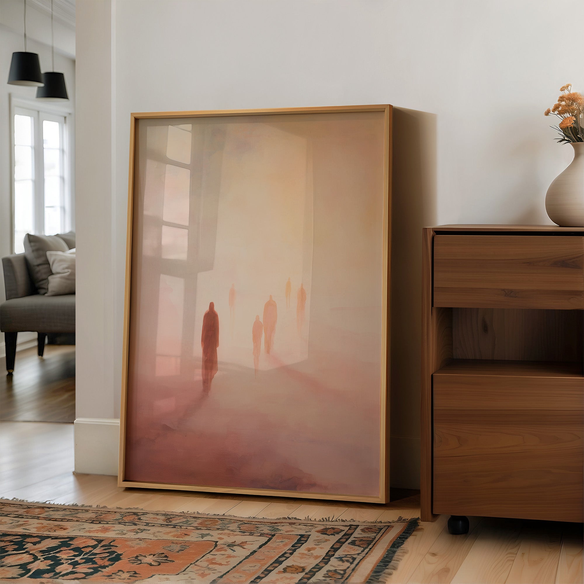 Ethereal Pilgrims Traverse Peach Mist