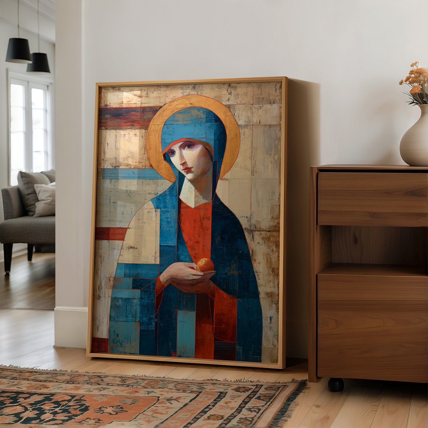 Byzantine Geometry Holds Sacred Offering