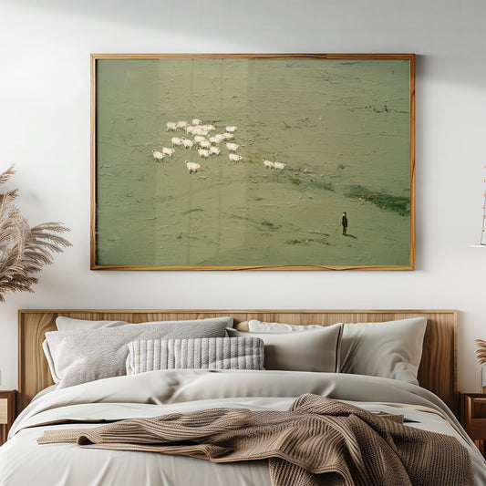 Pastoral Symphony in Sage and Ivory