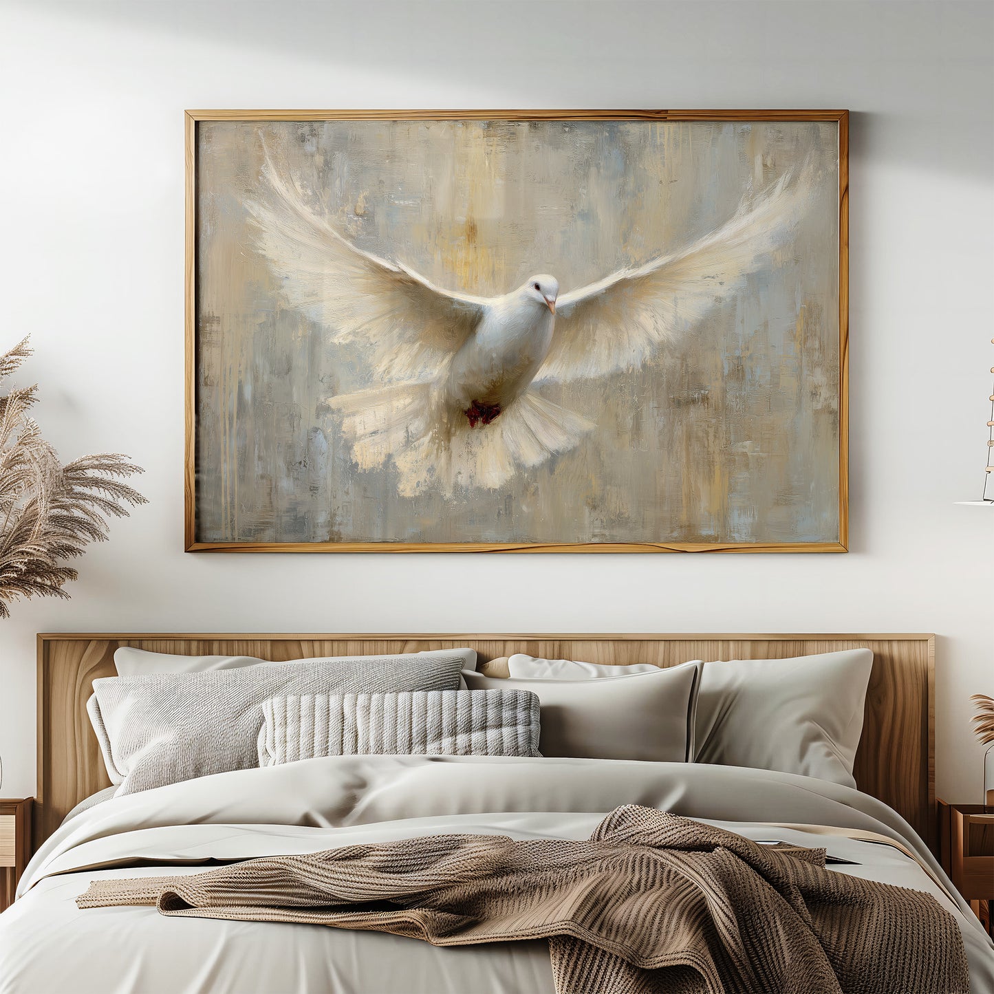 Celestial Messenger in Ivory Flight