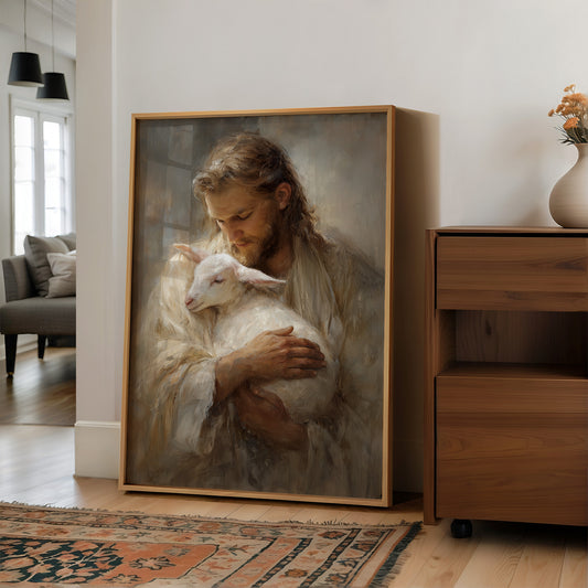 Gentle Guardian Cradles Innocence