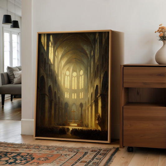 Divine Light Illuminates Ancient Stones