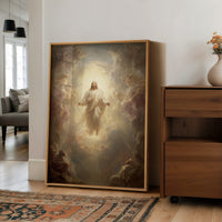 Divine Ascension Through Parted Heavens