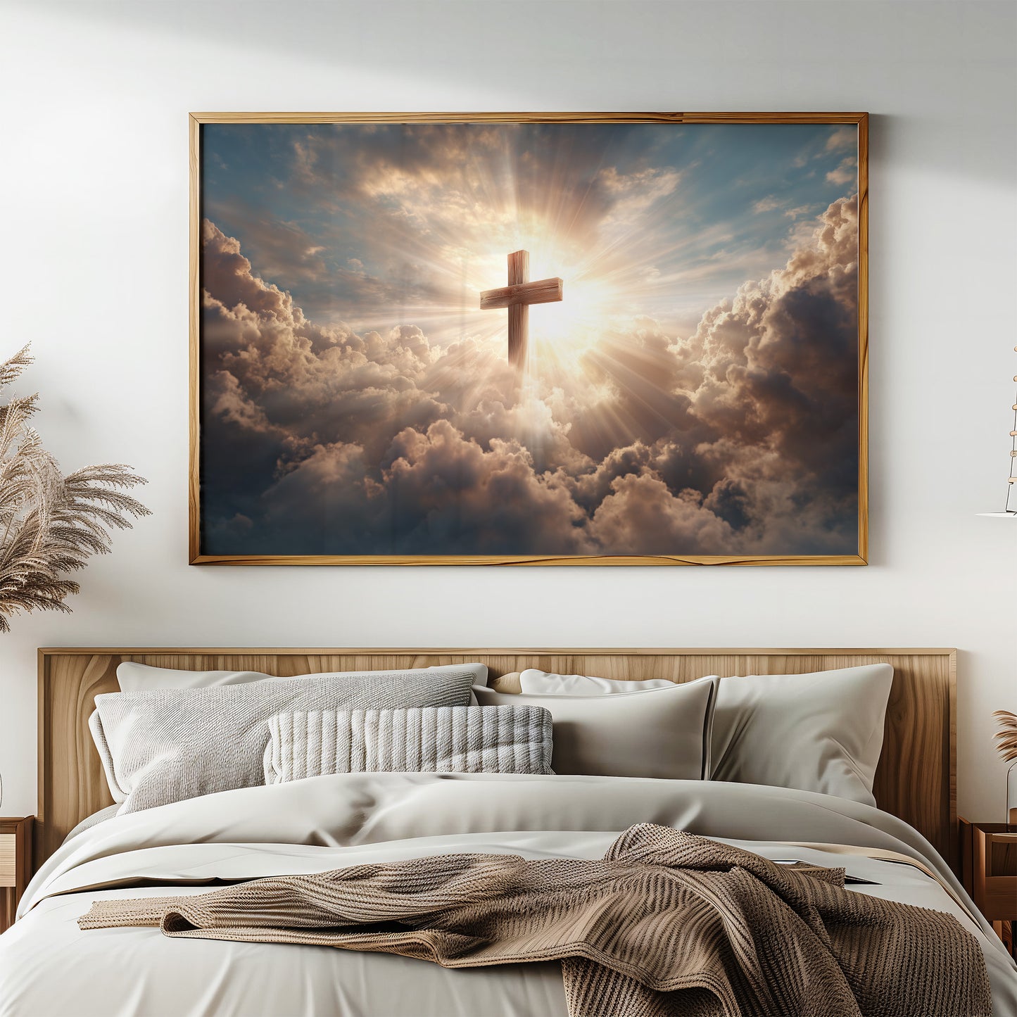 Divine Radiance Beyond Mortal Clouds