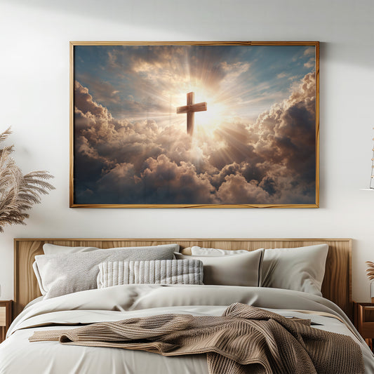 Divine Radiance Beyond Mortal Clouds