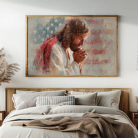 Patriot's Prayer in Brushstrokes