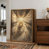 Celestial Phoenix Rises From Cosmic Ember
