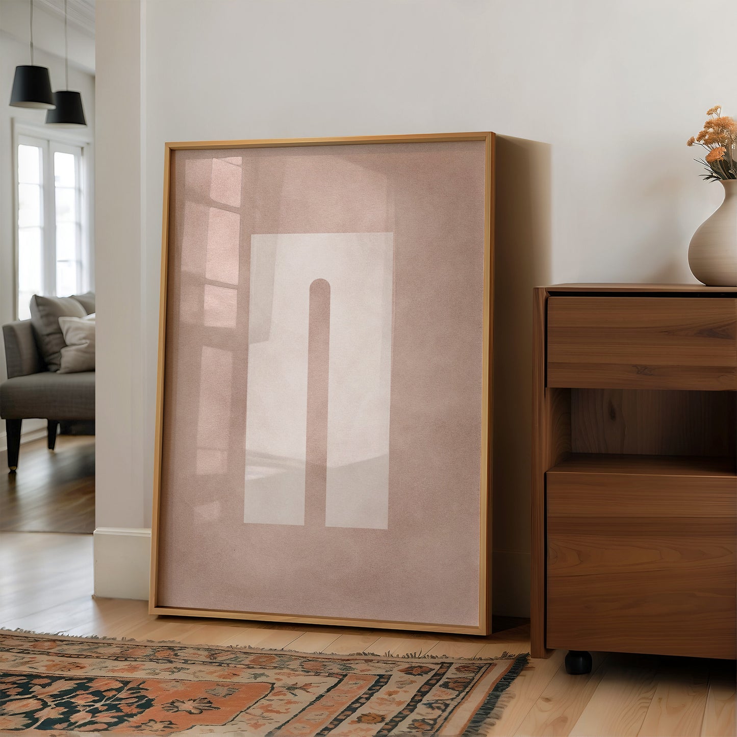 Blush Portal to Minimalist Dreams