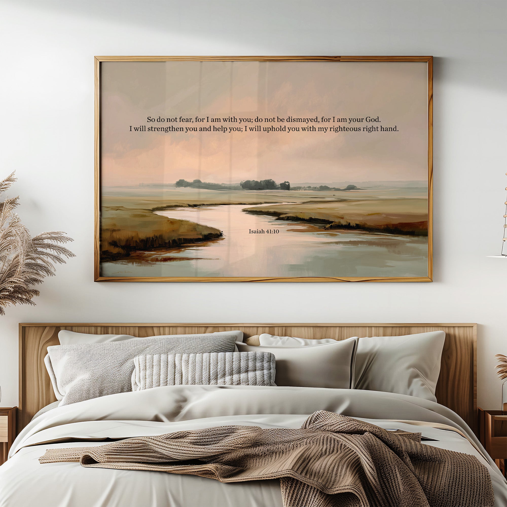 Sacred Promises Flow Through Quiet Waters Isaiah 41:10