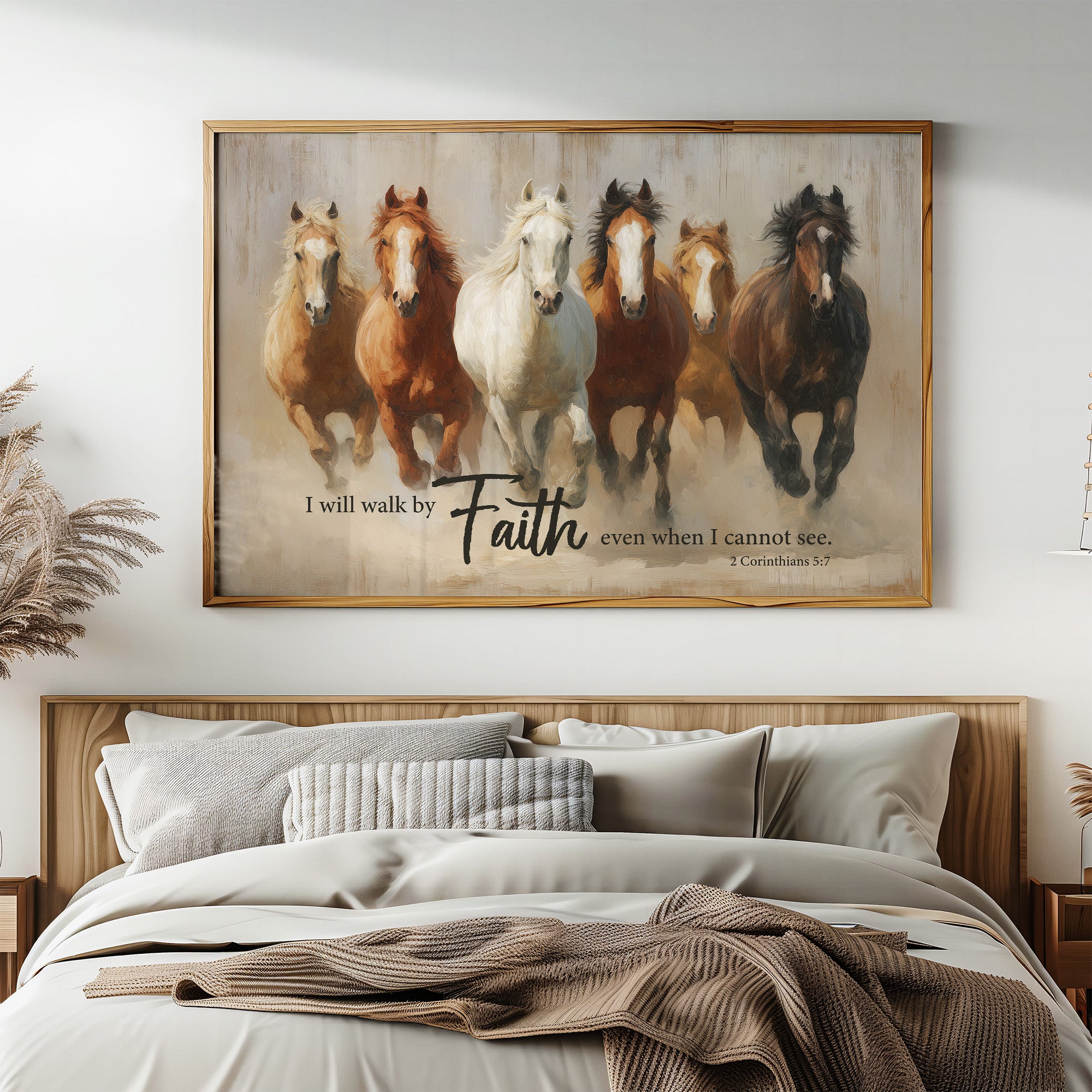 Galloping Spirit: Journey of Unwavering Faith 2 Corinthians 5:7