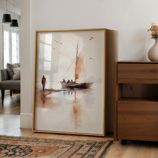 Whispered Tides at Dawn's Embrace