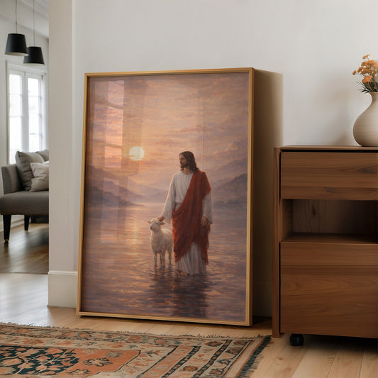 Tranquil Waters Harbor Sacred Dawn