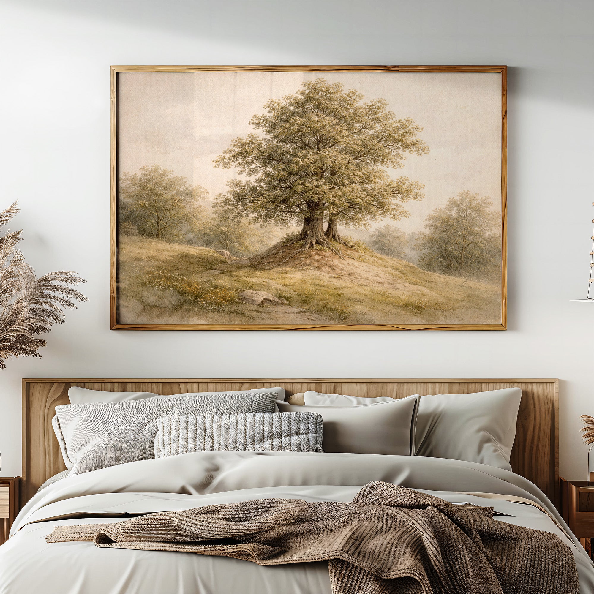 Sentinel Oak Crowns Golden Hilltop