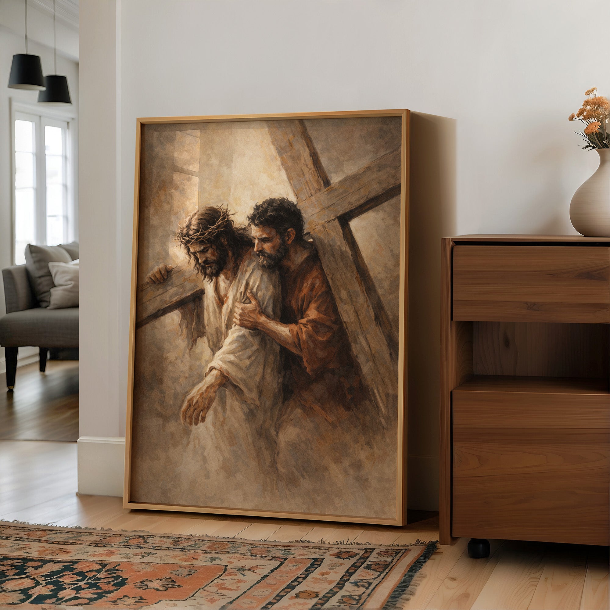 Jesus Held by Compassion