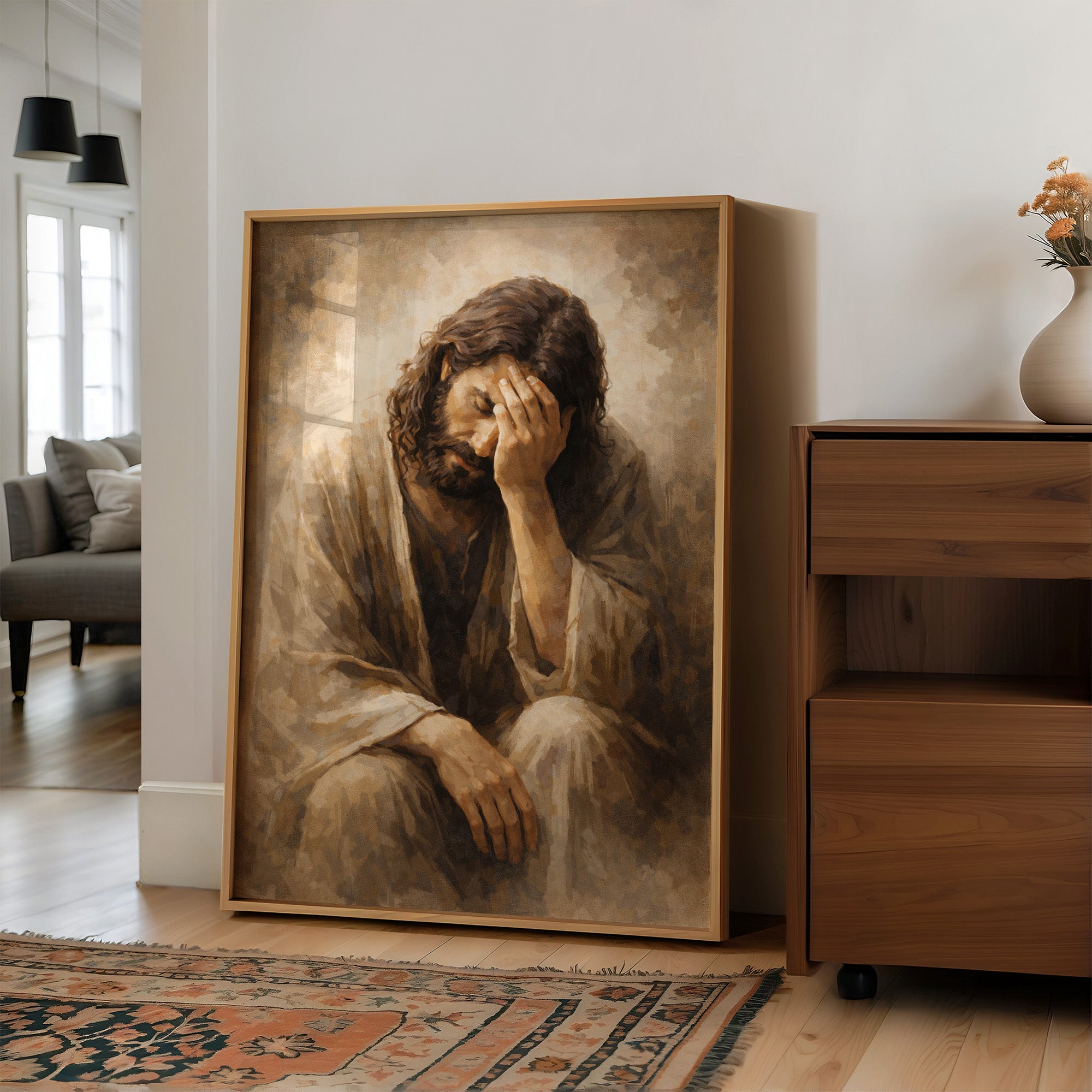 Jesus in Silent Sorrow