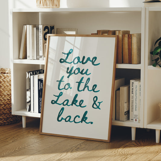 Teal Affection for Lakeside Retreats