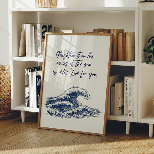 Divine Tides: Oceanic Declarations of Love