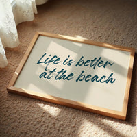 Coastal Wisdom in Brushed Teal