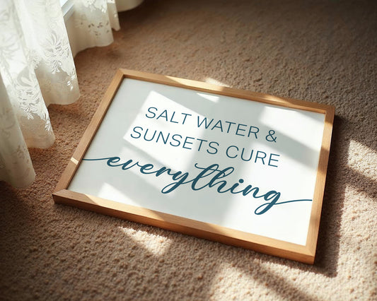 Coastal Thoughts Heal The Soul