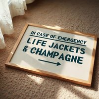 Nautical Humor Meets Modern Priorities