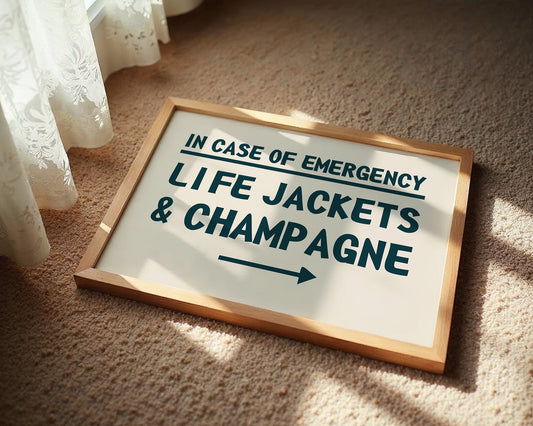 Nautical Humor Meets Modern Priorities