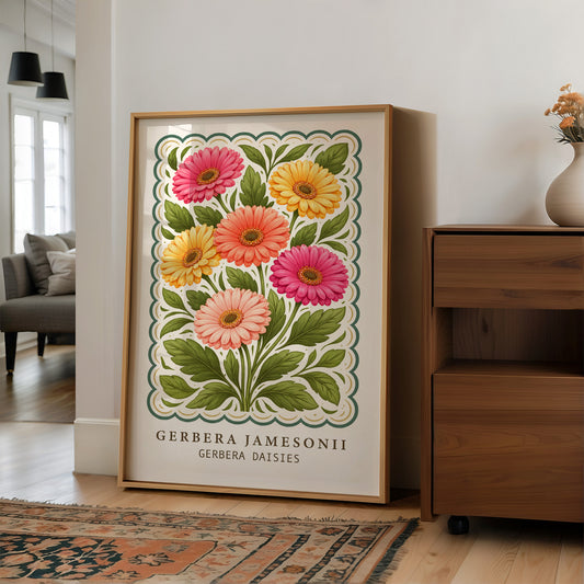 Gerbera in Full Bloom